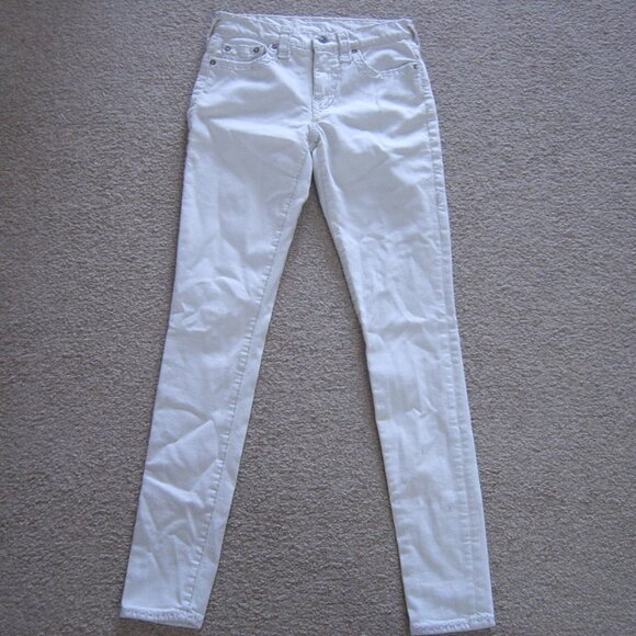 Brand New True Religion Women Super T Jeans sz 26 Made in USA Sales Sample - Picture 1 of 5